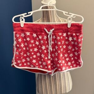 Starry Red Women's Shorts